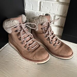 Cole Haan Tan Winter Boots